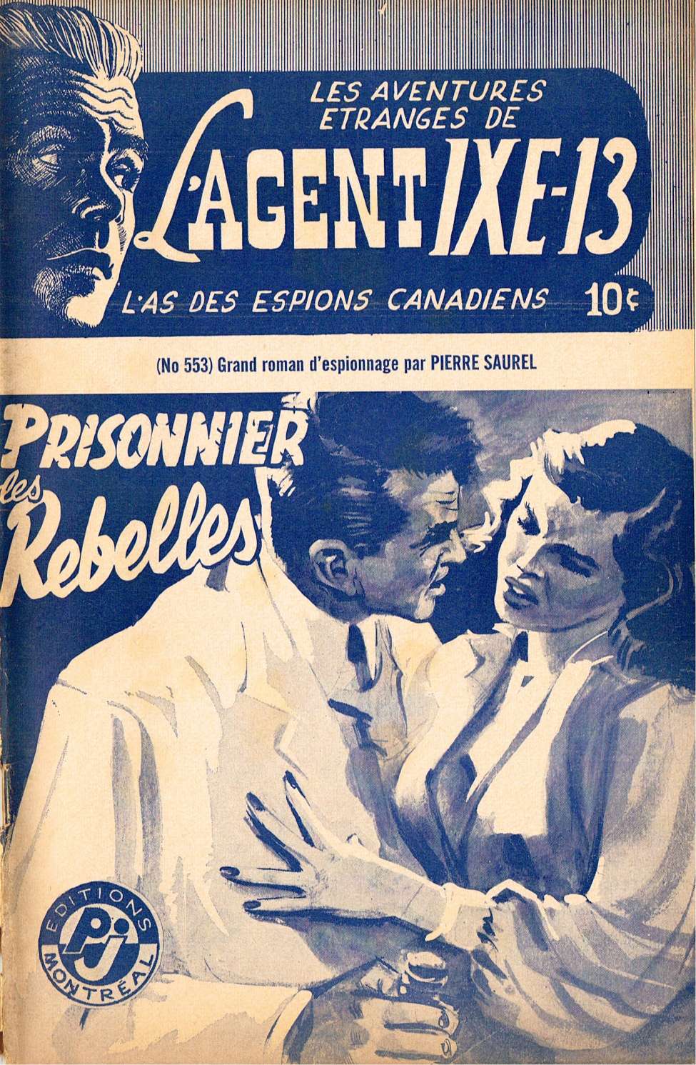 Book Cover For L'Agent IXE-13 v2 553 - Prisonnier des rebelles