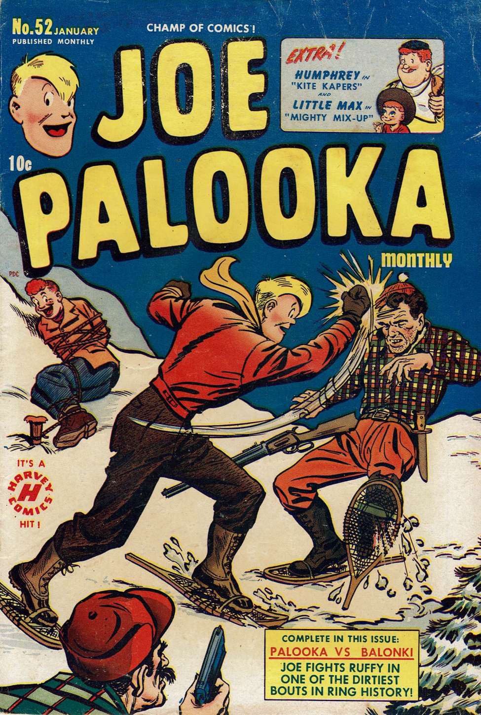 Book Cover For Joe Palooka Comics 52
