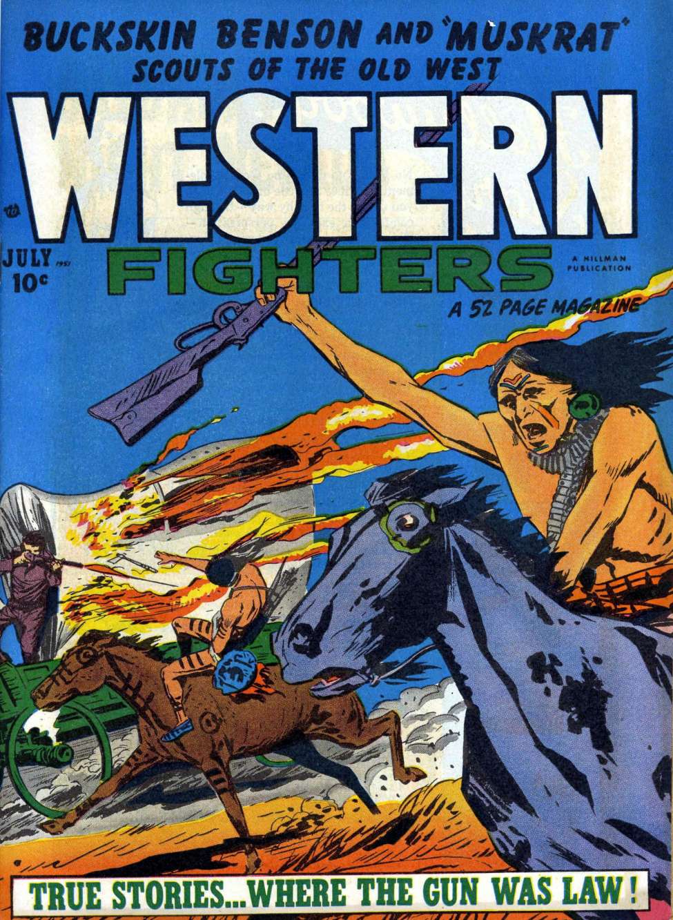 Comic Book Cover For Western Fighters v3 8