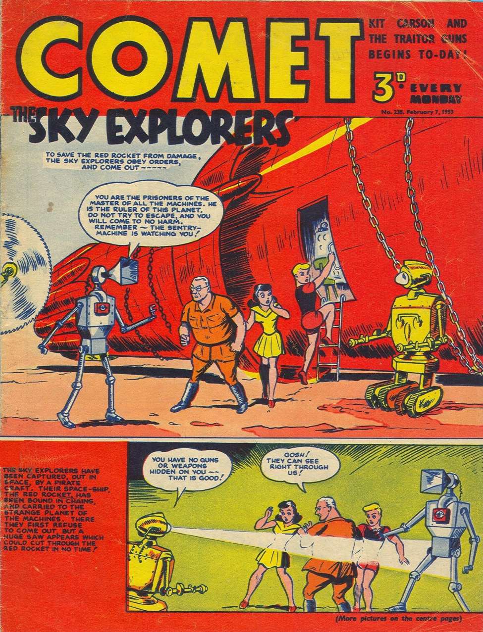 Book Cover For The Comet 238