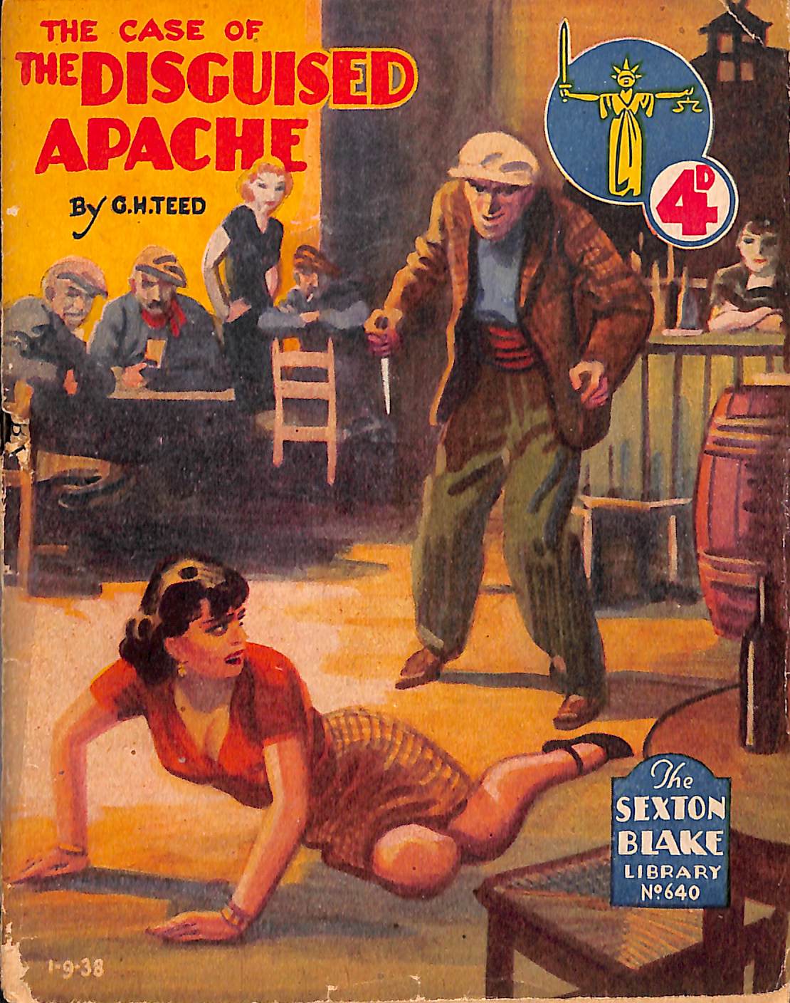 Book Cover For Sexton Blake Library S2 640 - The Case of the Disguised Apache