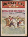 Cover For Buffalo Bill Stories 173 - Buffalo Bill's Ride for Life