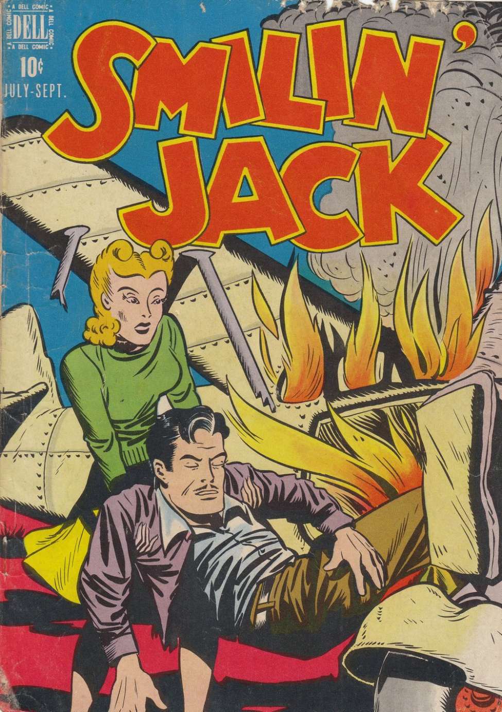 Comic Book Cover For Smilin' Jack 3