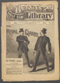 Large Thumbnail For Beadle's Half Dime Library 469 - The Rival Giants of Nowhar