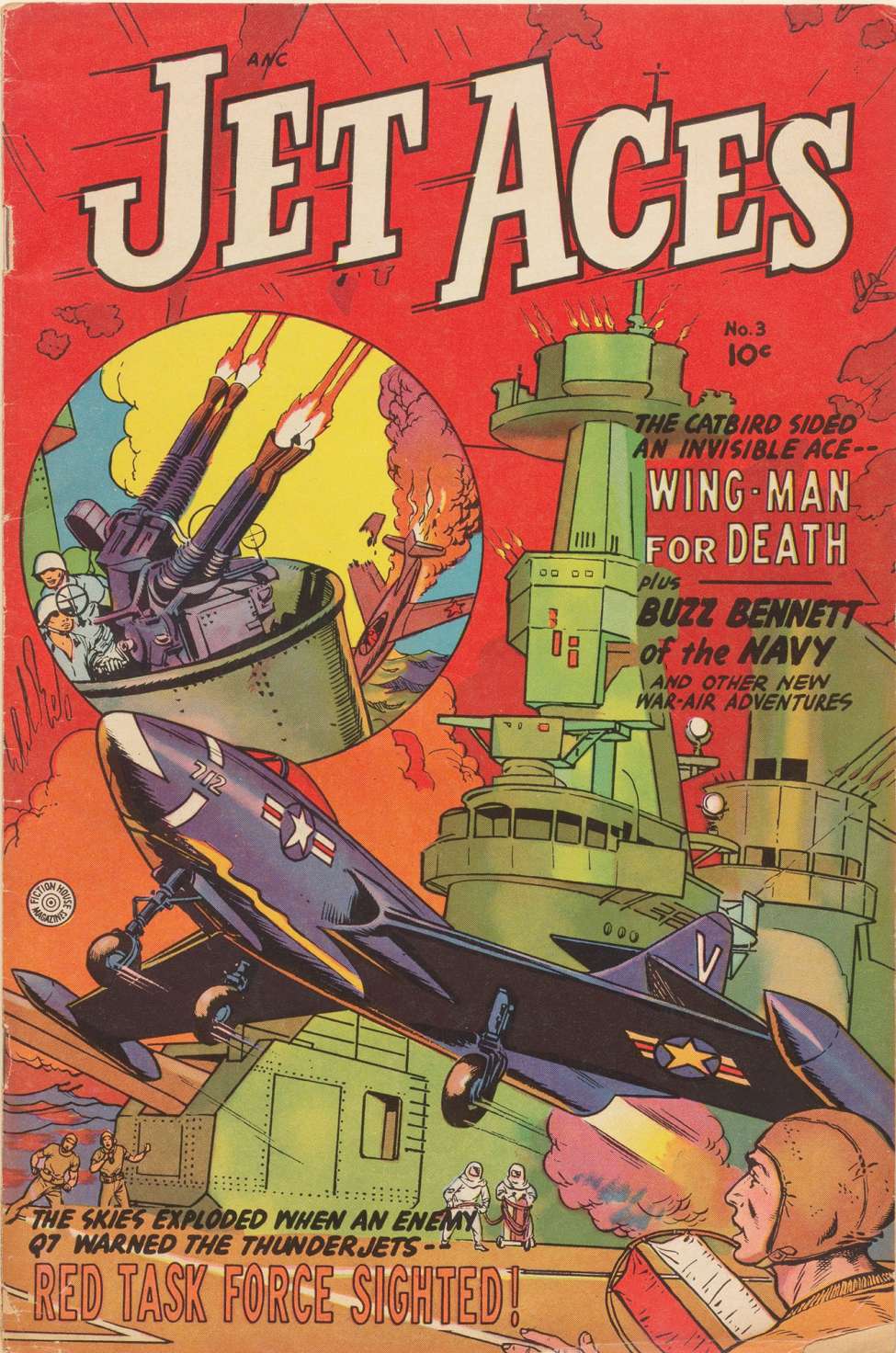 Comic Book Cover For Jet Aces 3