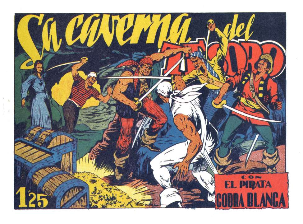 Book Cover For Pirata Cobra Blanca 11 - La Caverna del Tesoro