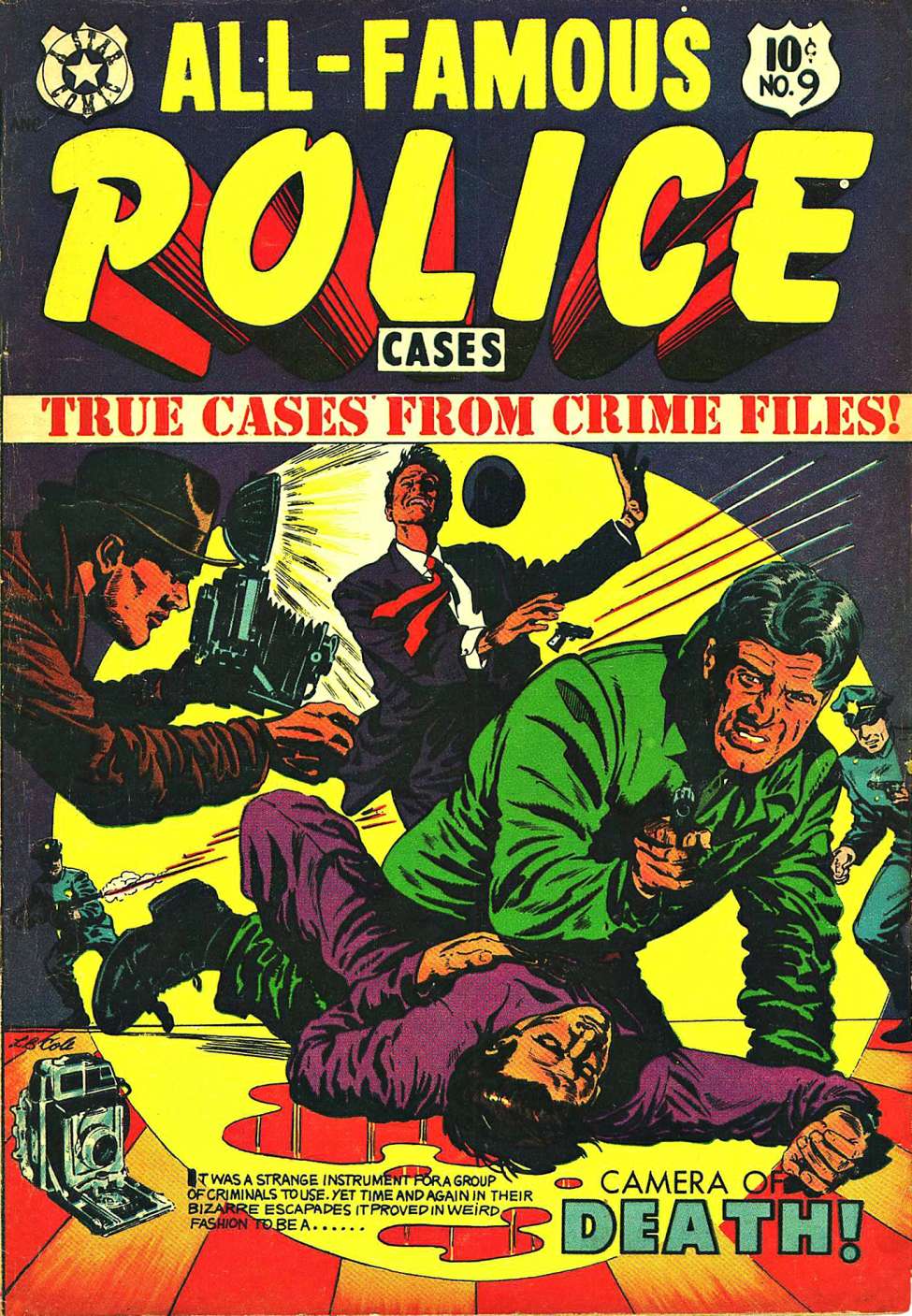 Comic Book Cover For All-Famous Police Cases 9
