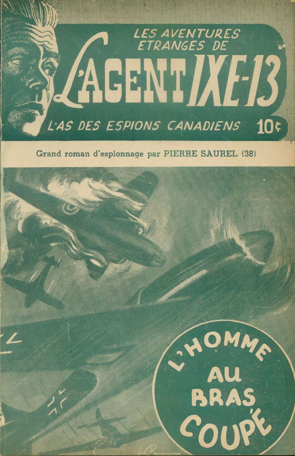 Comic Book Cover For L'Agent IXE-13 v2 38 - L'homme au bras coupé