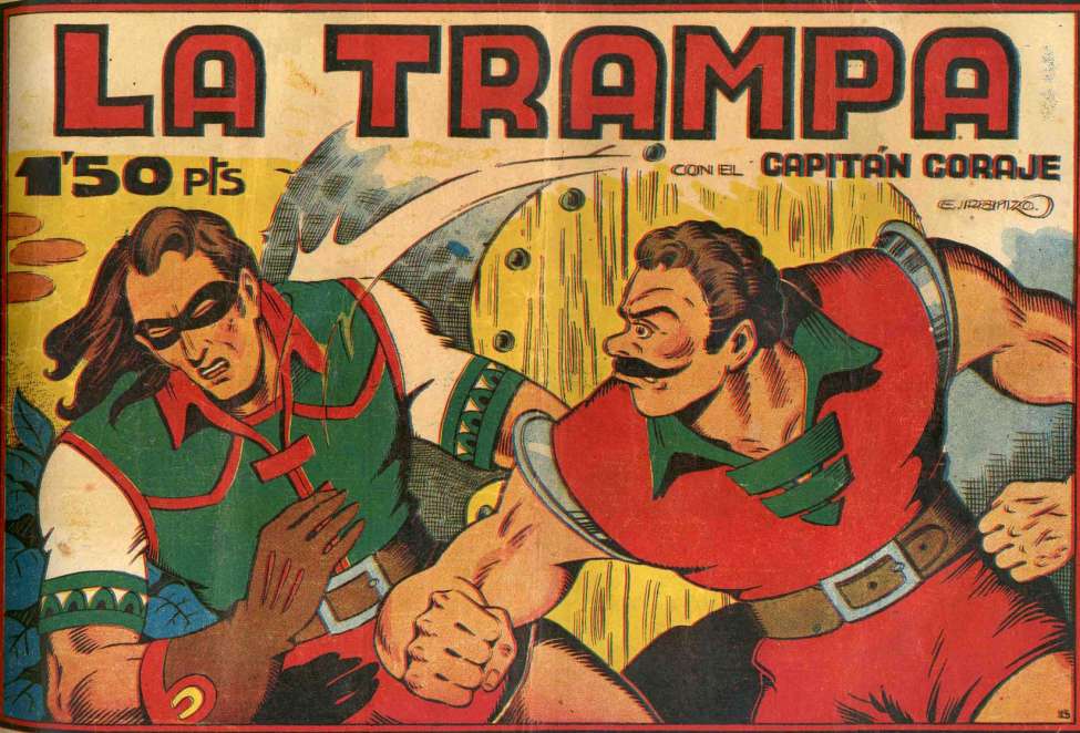 Comic Book Cover For El Capitán Coraje 15 La trampa