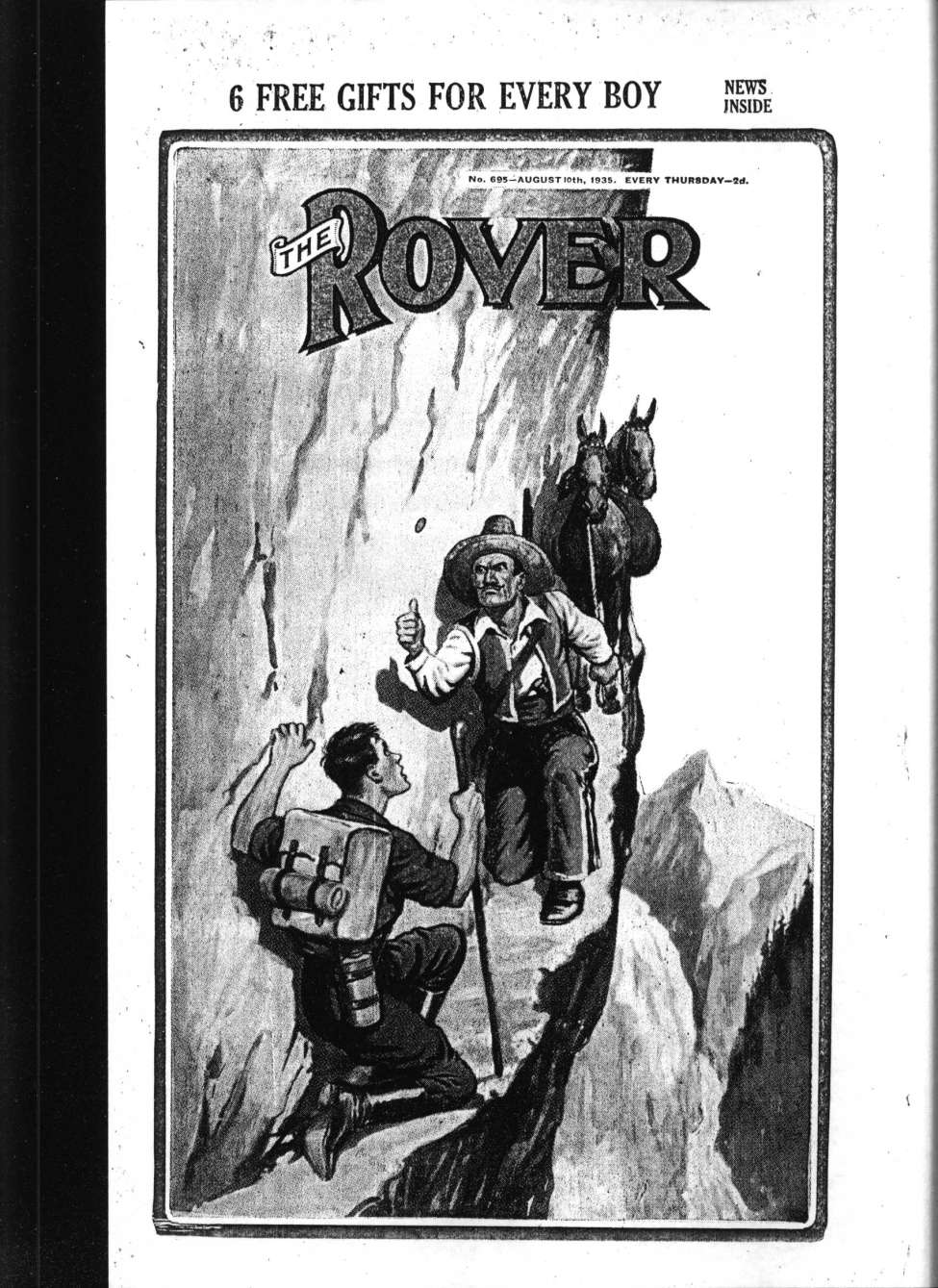 Book Cover For The Rover 695