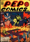 Cover For Pep Comics 20 (paper/8fiche)