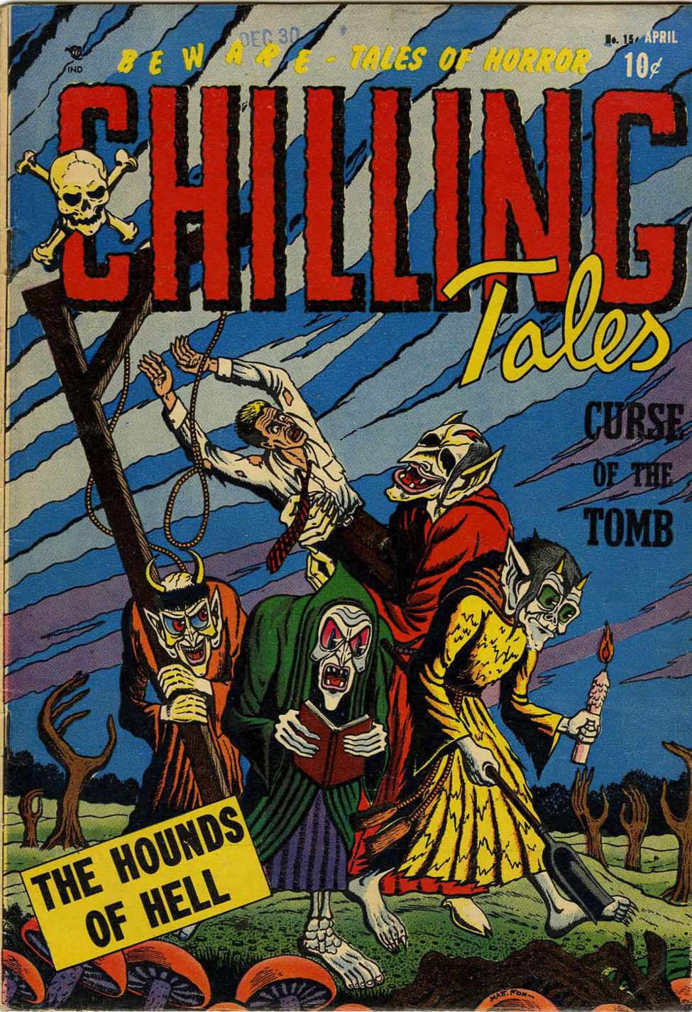 Book Cover For Chilling Tales 15 - Version 2