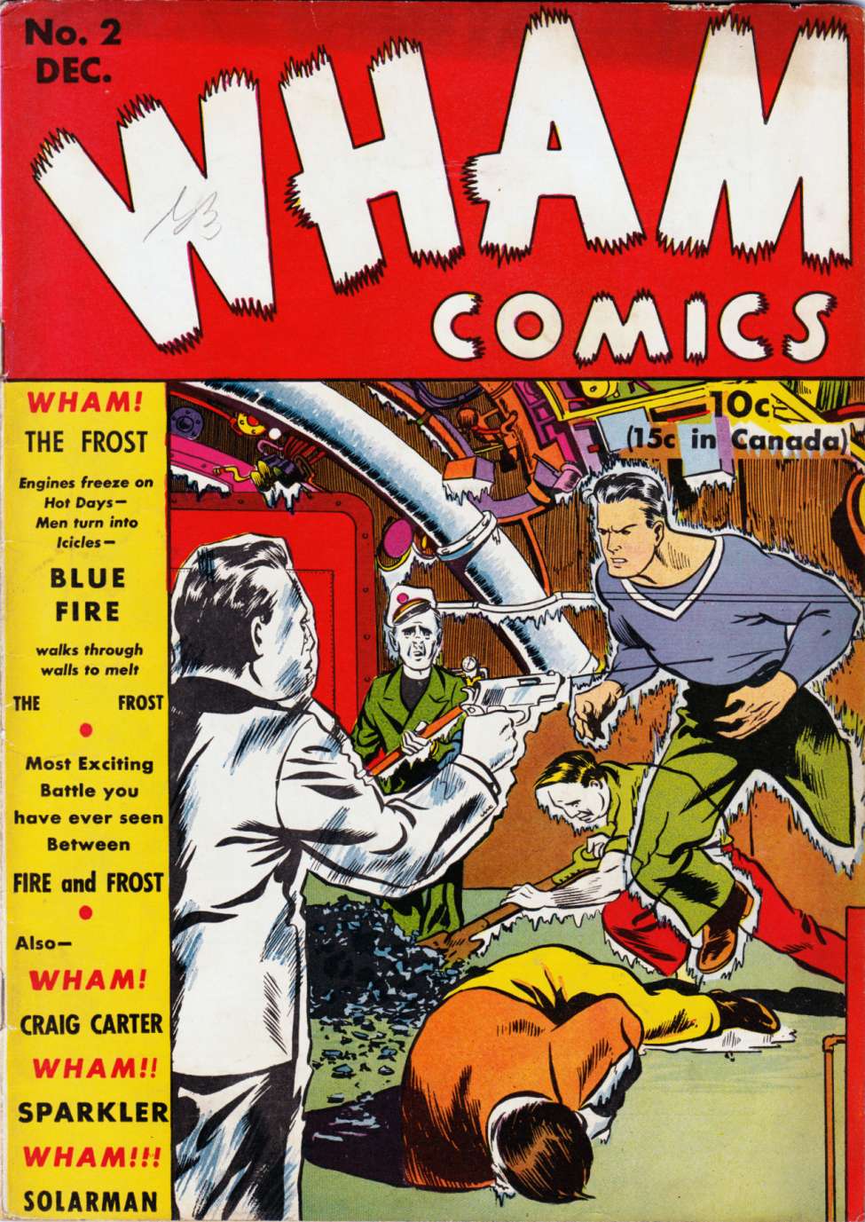 Comic Book Cover For Wham Comics 2