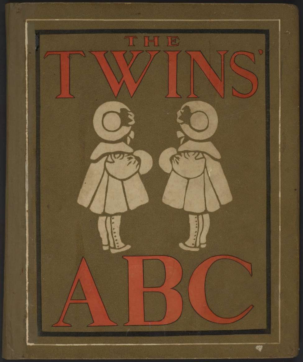 Comic Book Cover For The Twins' ABC