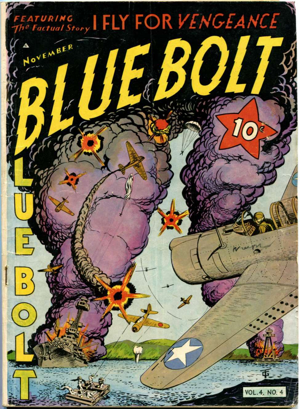 Book Cover For Blue Bolt v4 4
