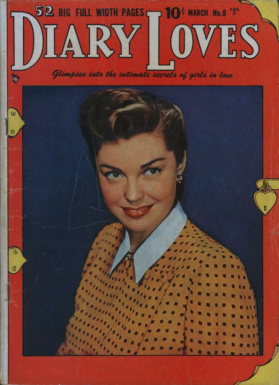 Comic Book Cover For Diary Loves 8