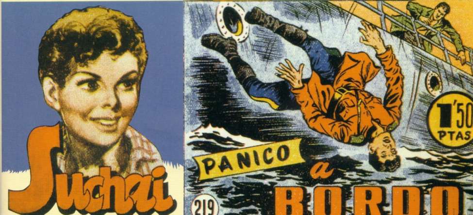 Comic Book Cover For Suchai 219 - Pánico a Bordo