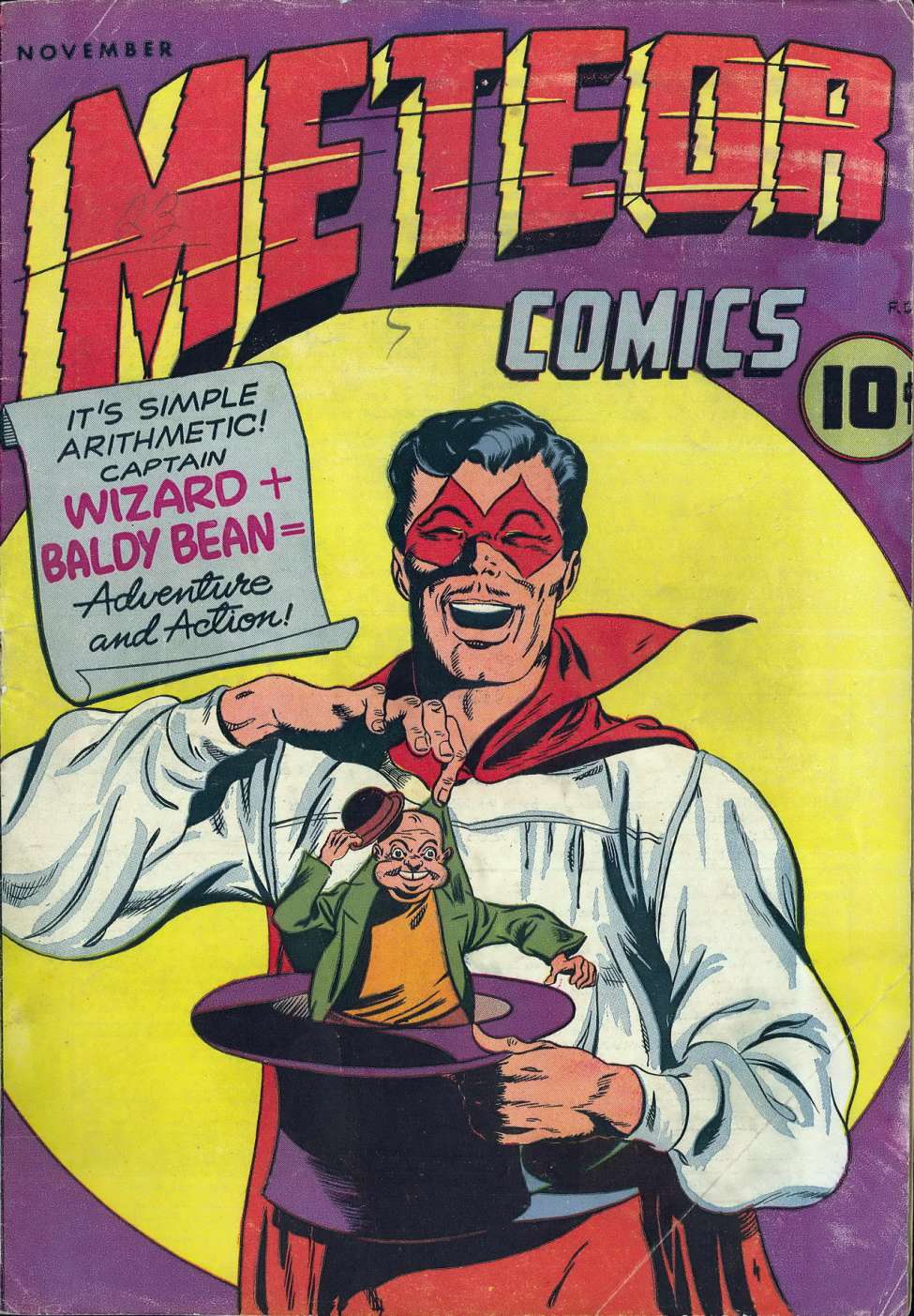 Comic Book Cover For Meteor 1