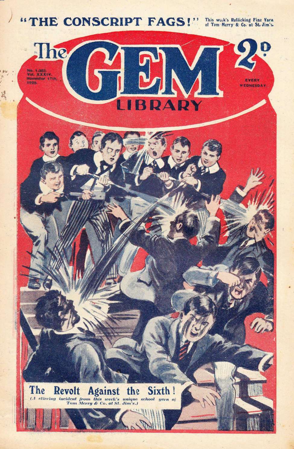 Comic Book Cover For The Gem v2 1083 - The Conscript Fags