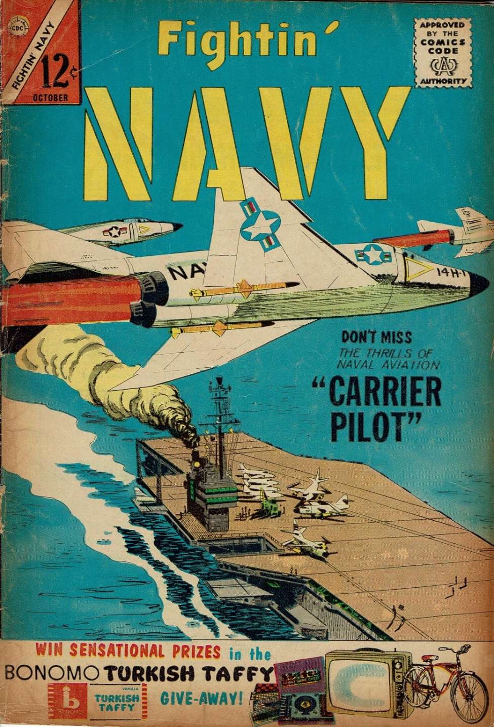 Comic Book Cover For Fightin' Navy 112 - Version 1