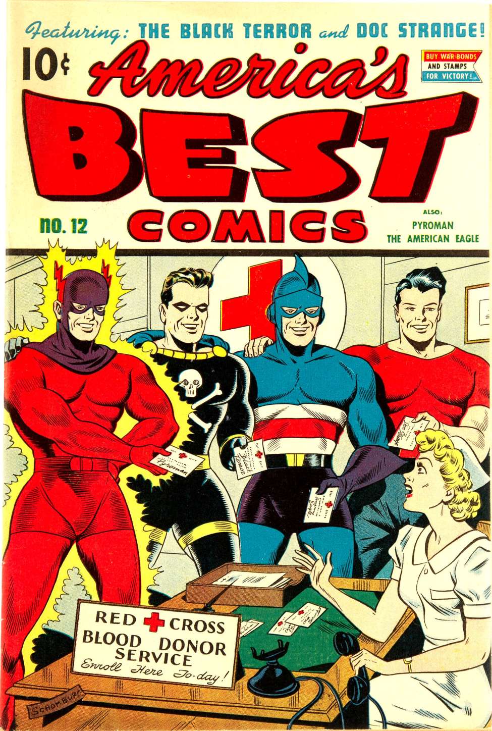 Comic Book Cover For America's Best Comics 12 - Version 2