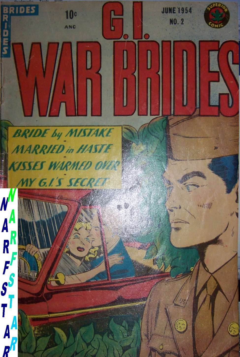 Comic Book Cover For G.I. War Brides 2 (digital camera)