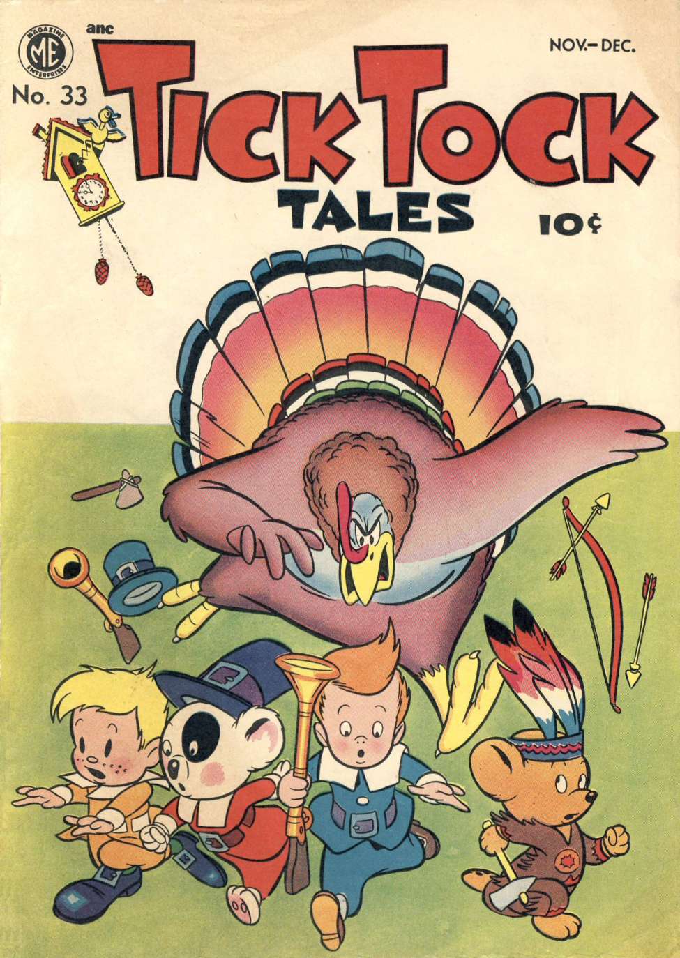 Book Cover For Tick Tock Tales 33