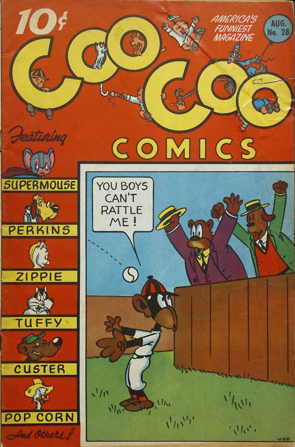 Comic Book Cover For Coo Coo Comics 28 (alt)