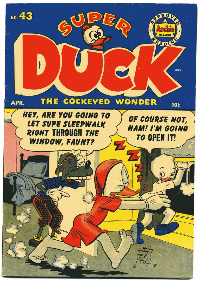 Book Cover For Super Duck 43