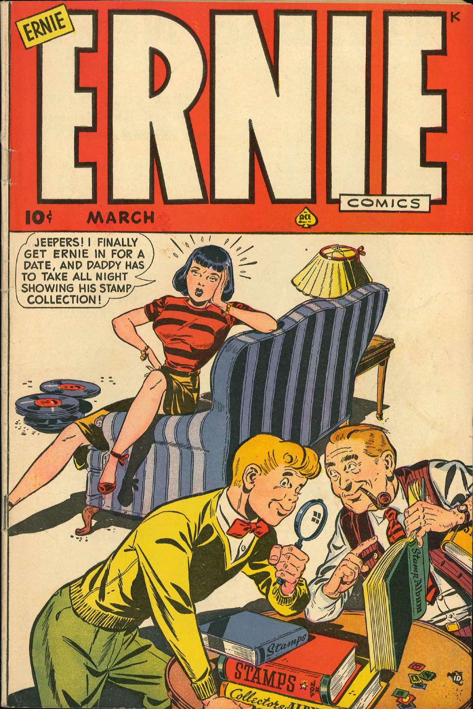 Comic Book Cover For Ernie Comics 25