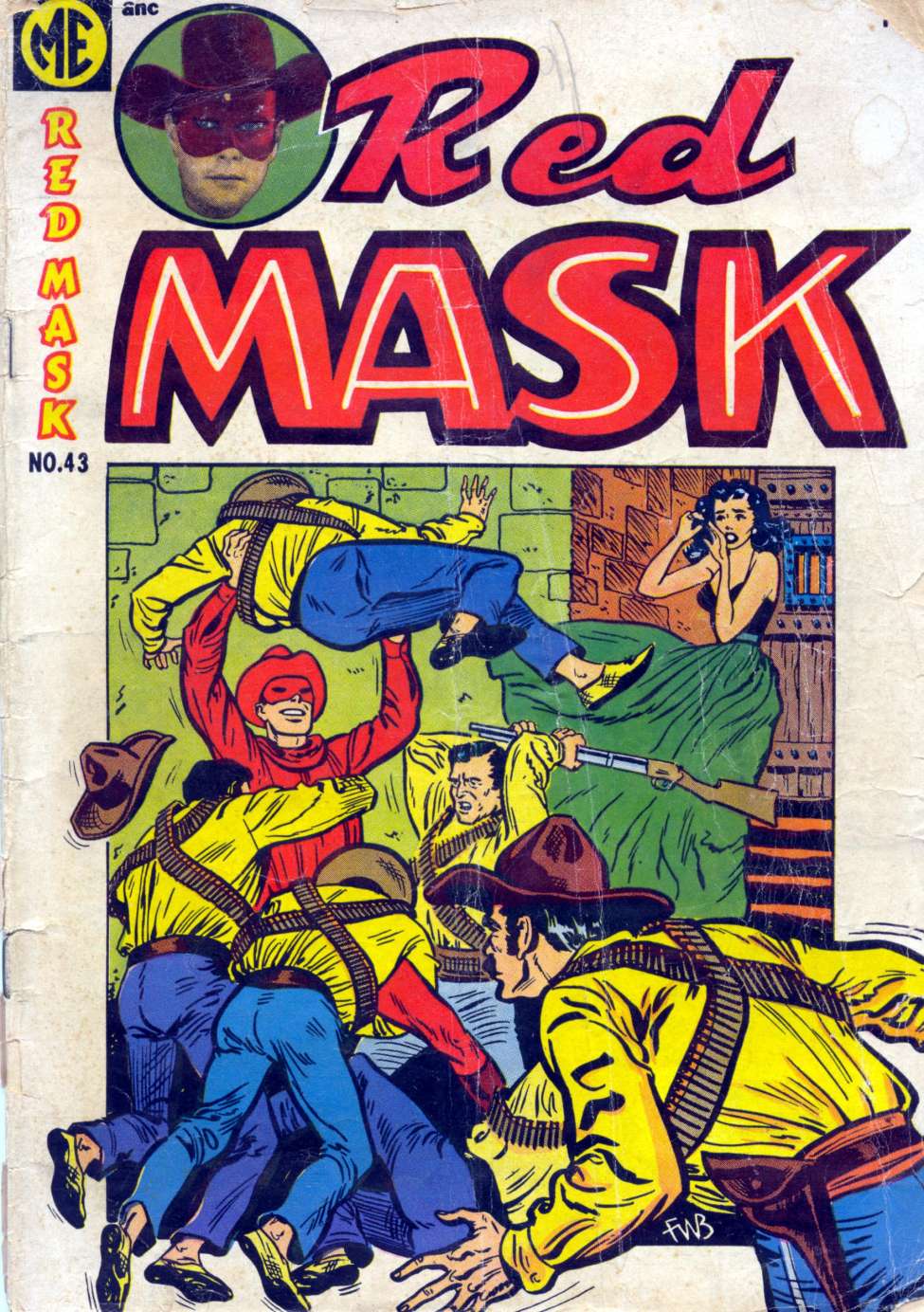 Comic Book Cover For Red Mask 43