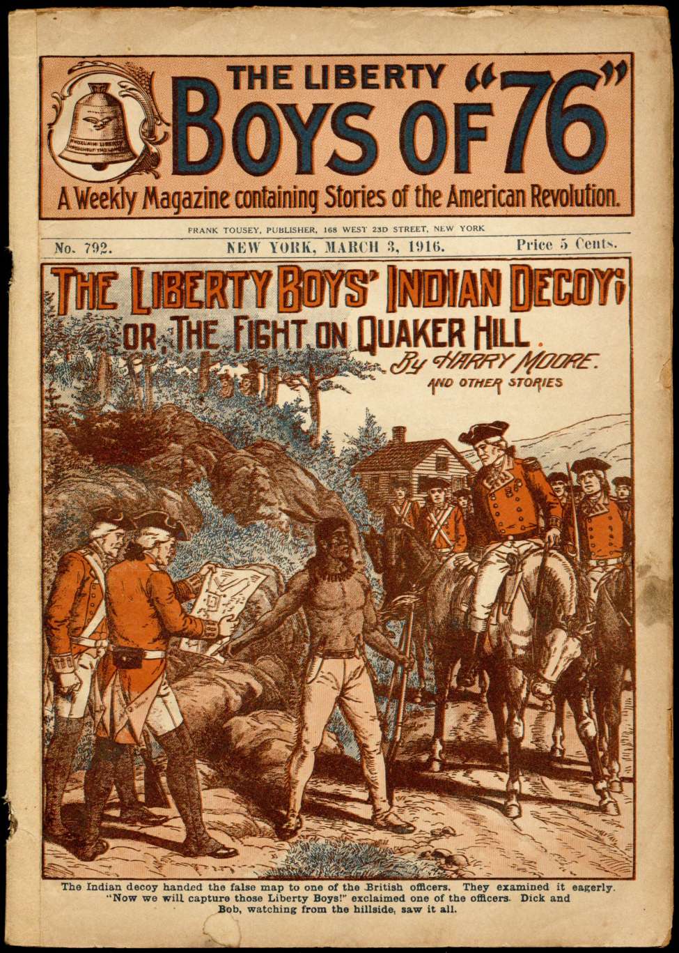 Book Cover For The Liberty Boys of 76 792 - The Liberty Boys' Indian Decoy