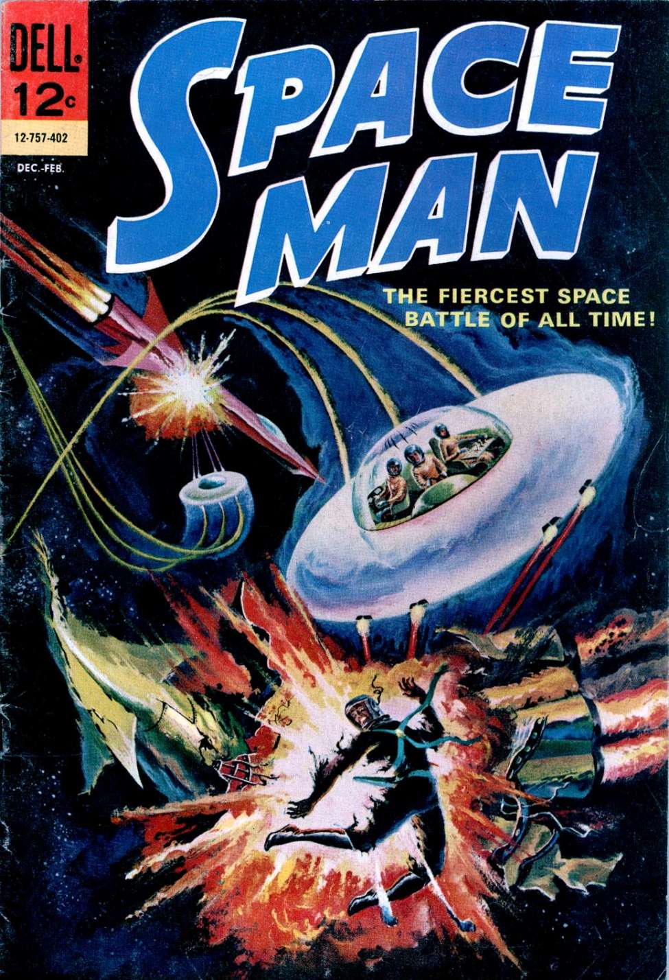 Comic Book Cover For Space Man 7