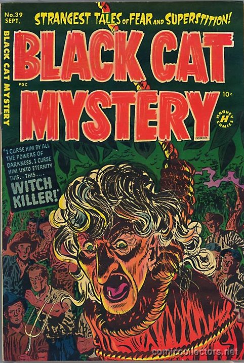 Comic Book Cover For Black Cat 39 (Mystery)