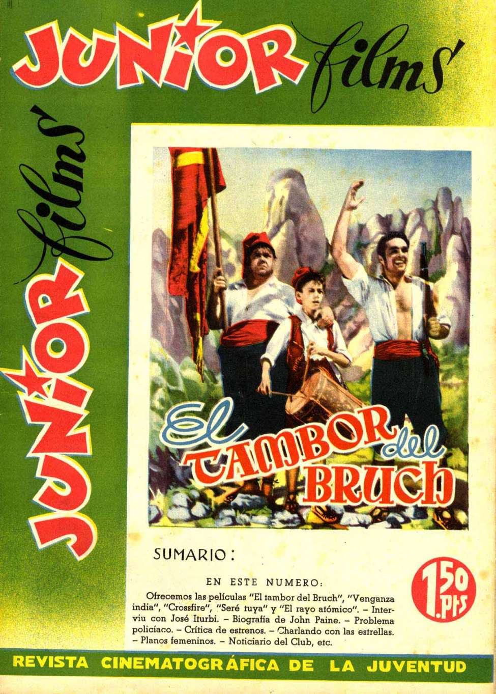 Comic Book Cover For Junior Films 55 El tambor del Bruch