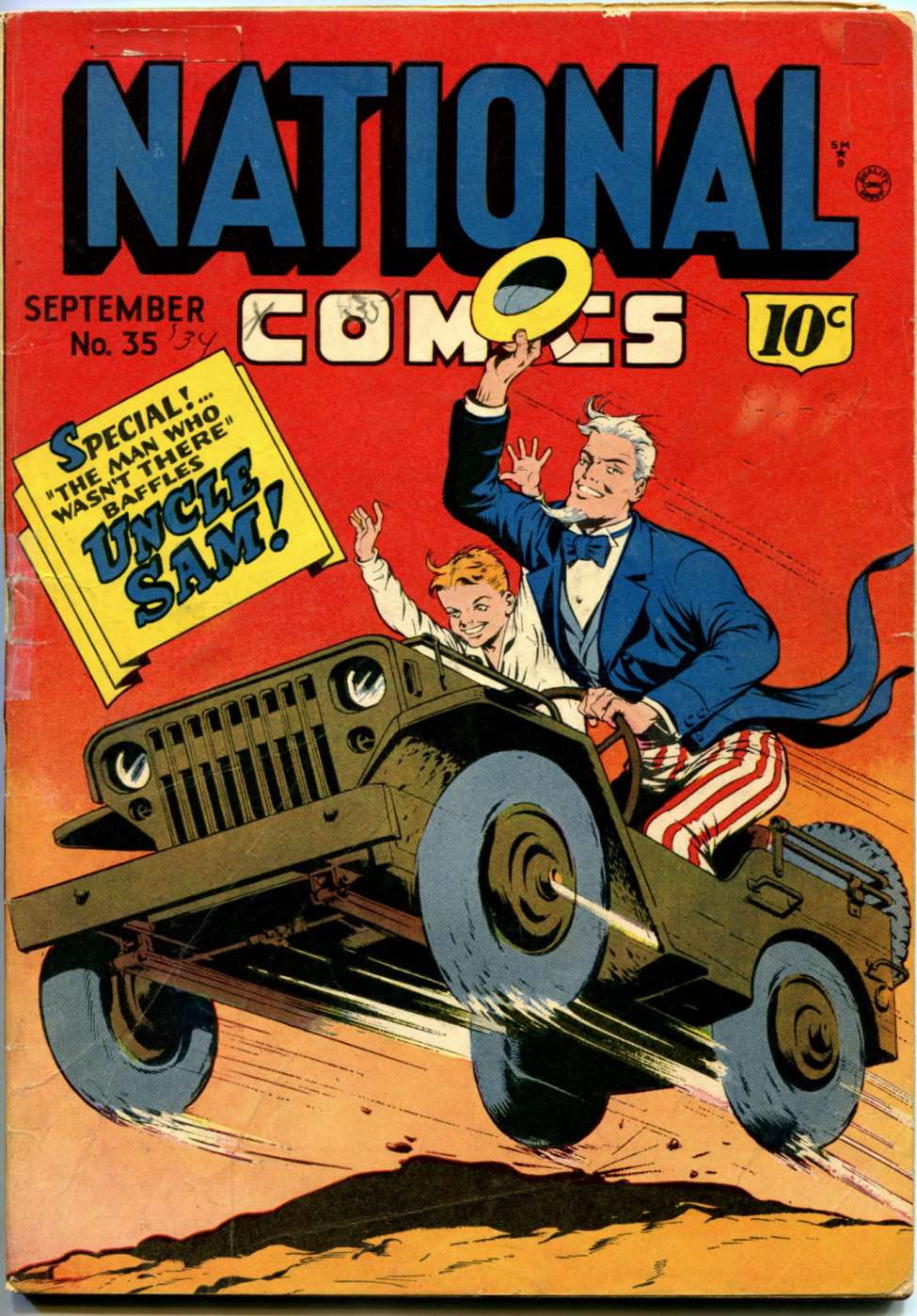 Book Cover For National Comics 35