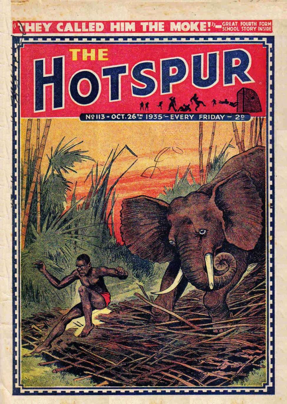 Book Cover For The Hotspur 113
