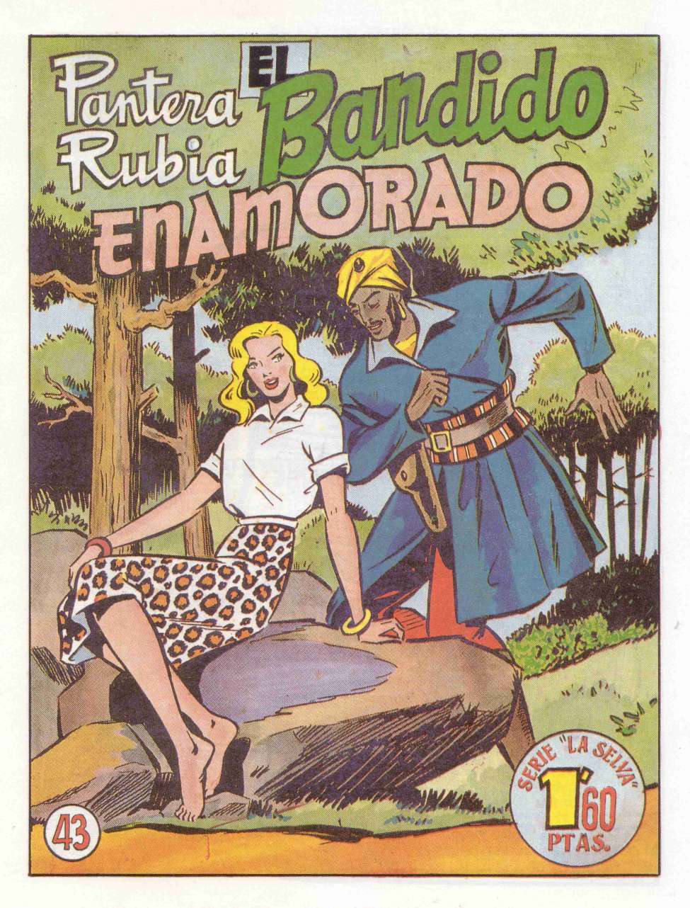 Comic Book Cover For Pantera Rubia 31 - El Bandido Enamorado