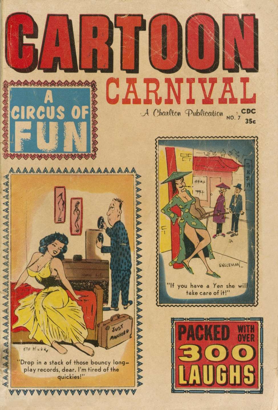 Comic Book Cover For Cartoon Carnival 7