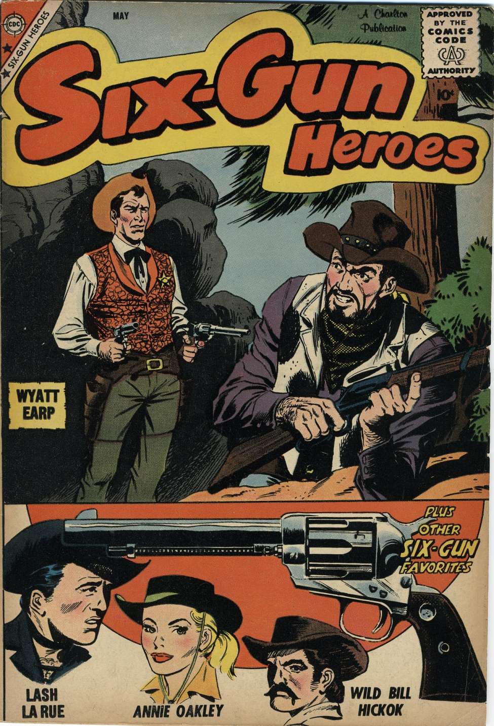 Comic Book Cover For Six-Gun Heroes 51