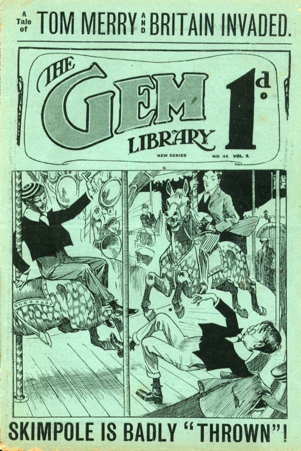 Book Cover For The Gem v2 44 - Tom Merry & Co. at the Fair