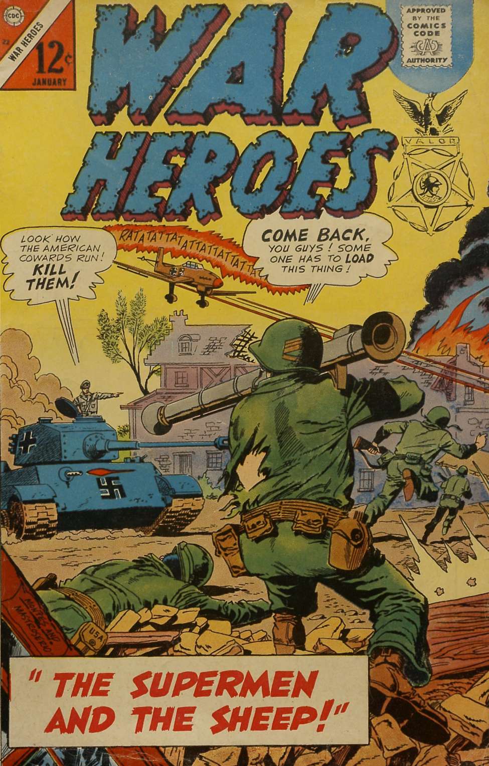Book Cover For War Heroes 22 (alt) - Version 2