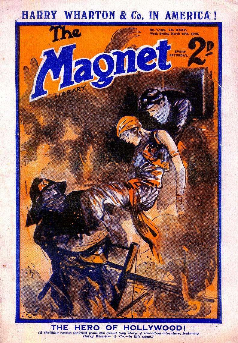Book Cover For The Magnet 1100 - The Hero of Hollywood!