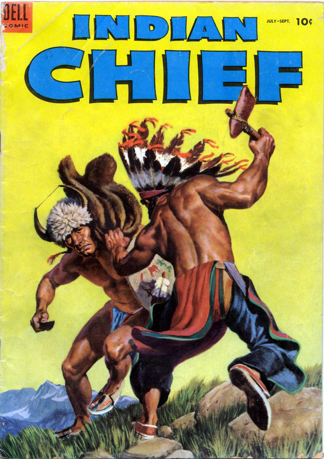 Comic Book Cover For Indian Chief 11