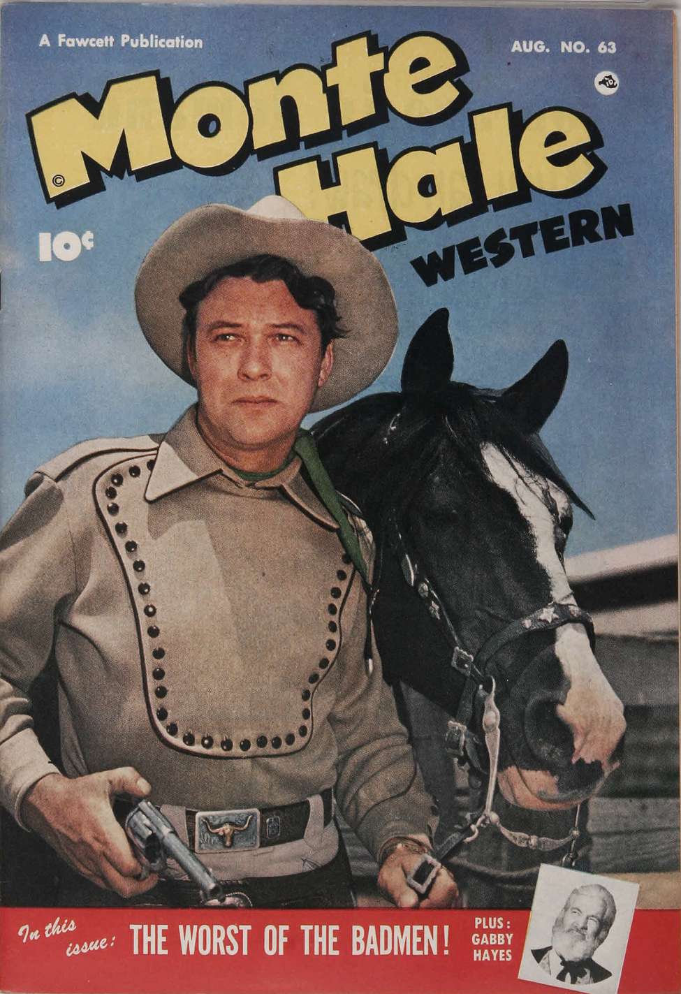 Book Cover For Monte Hale Western 63
