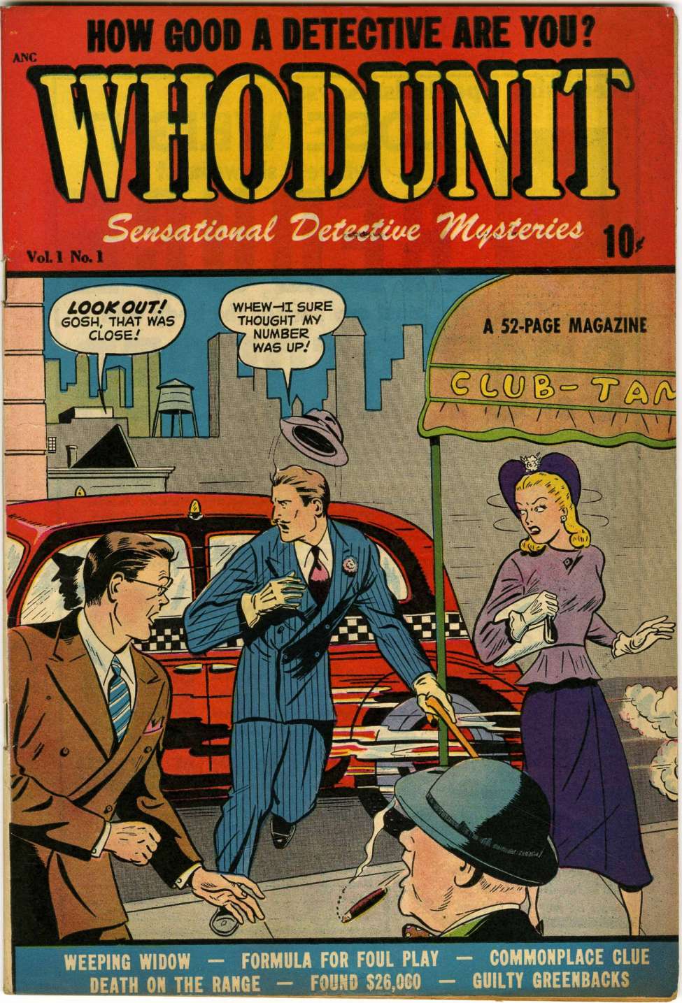 Book Cover For Whodunit 1