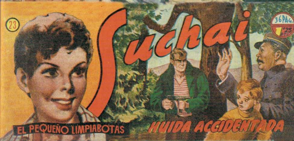 Comic Book Cover For Suchai 23 - Huida Accidentada