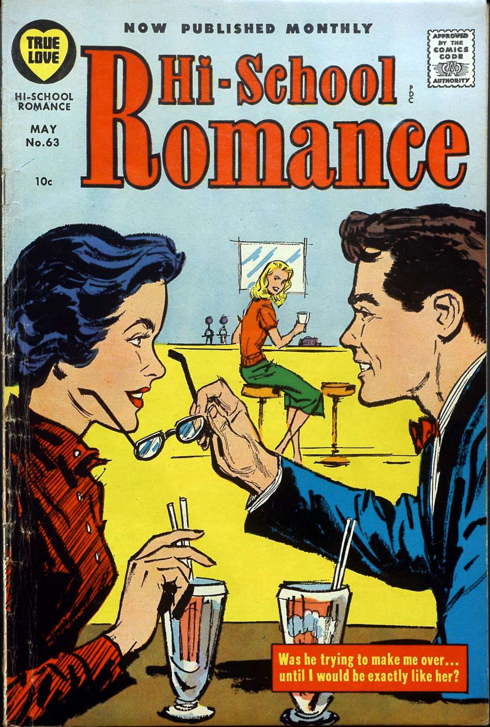 Book Cover For Hi-School Romance 63