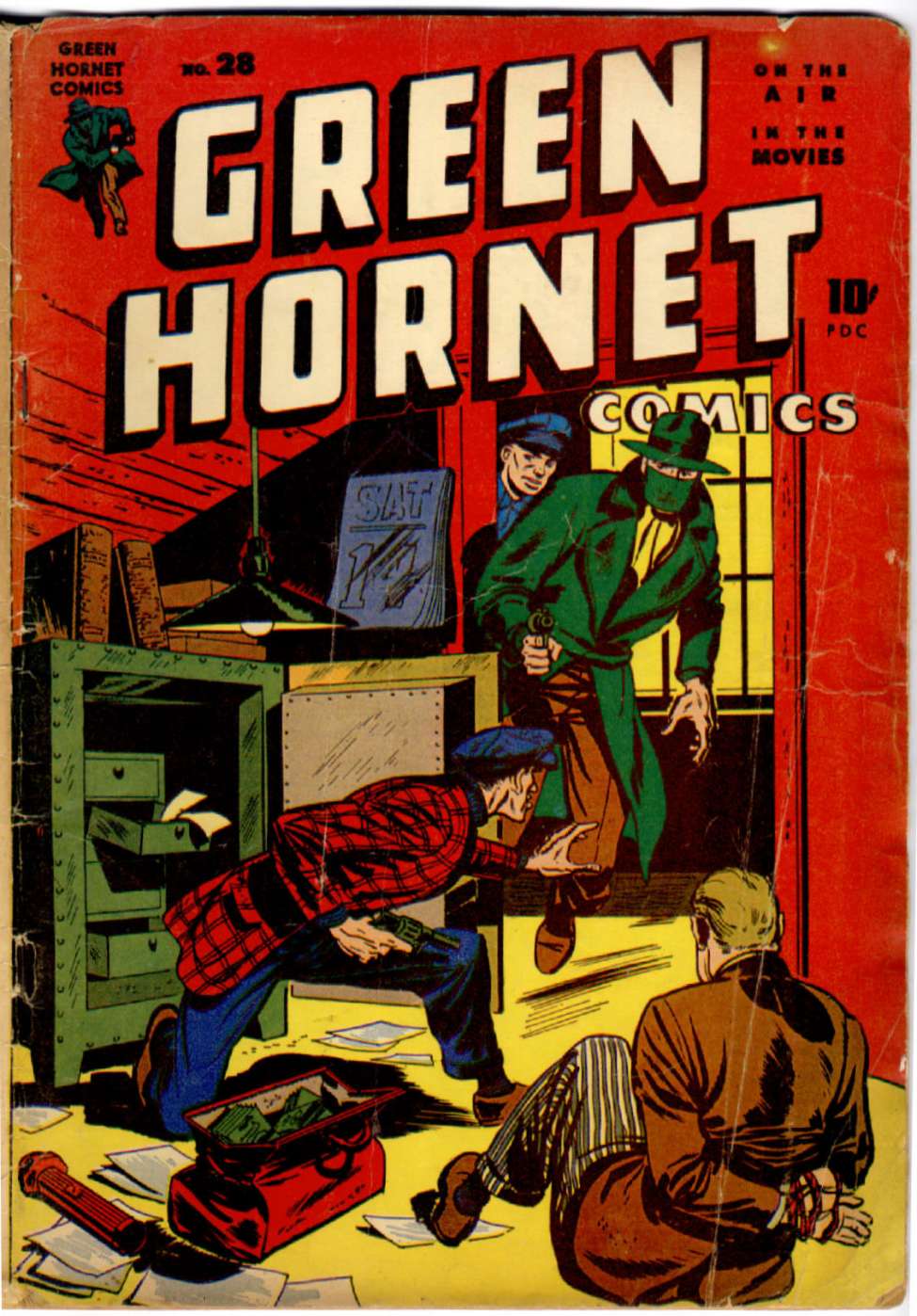 Book Cover For Green Hornet Comics 28