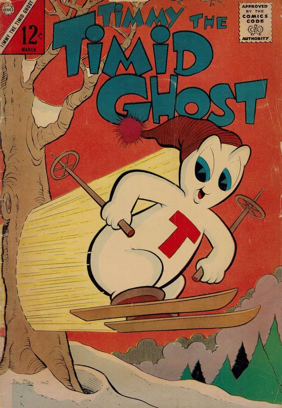 Book Cover For Timmy the Timid Ghost 43